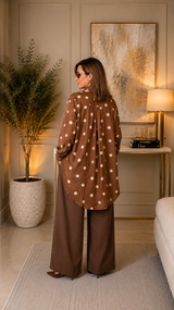 Ensemble Pois Lurex – Chic & Fluide
