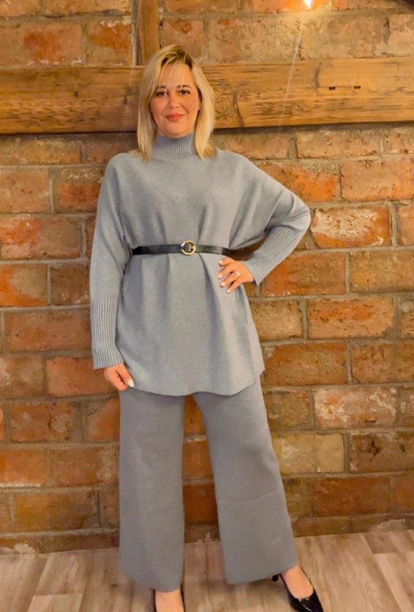 ENSEMBLE PULL ceinture