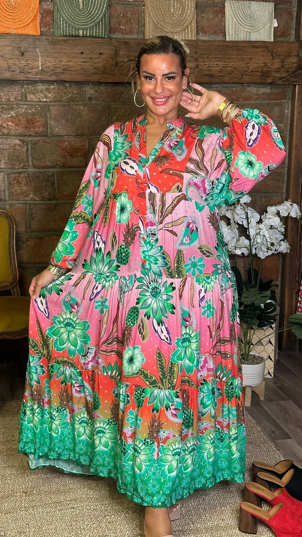 Robe rosette