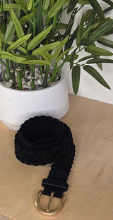 Ceinture tressée