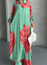Ensemble Muse Vert pastel