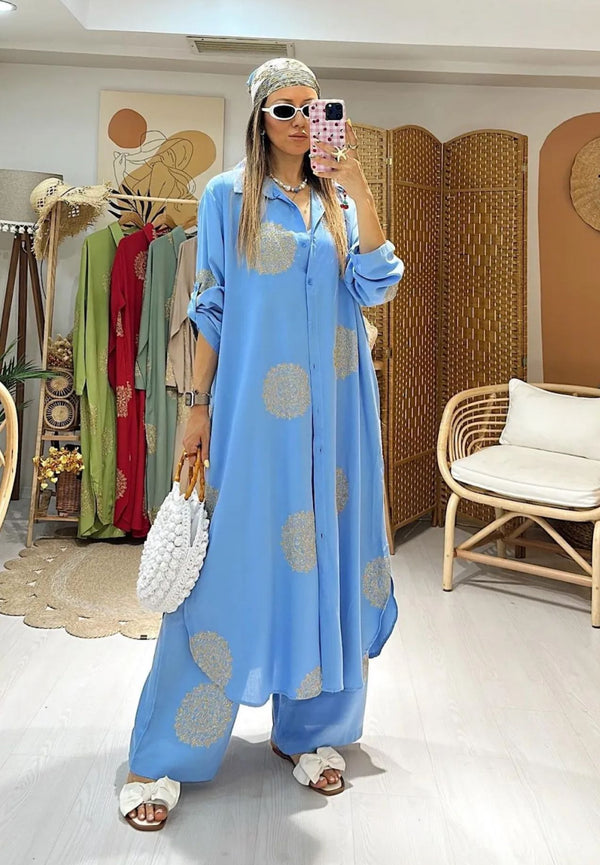 Ensemble Éden bleu ciel