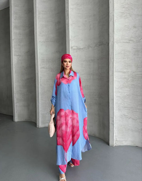 Ensemble Muse bleu ciel