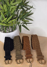 Ceinture tressée